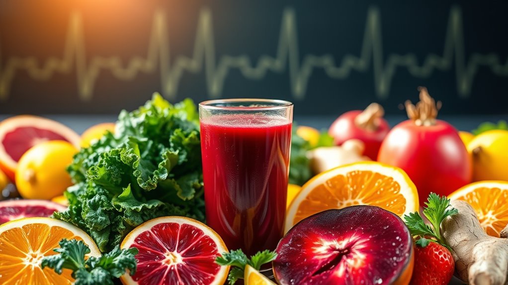 juicing promotes heart health