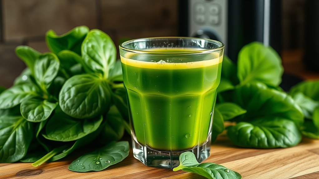 juicing spinach effectively tips