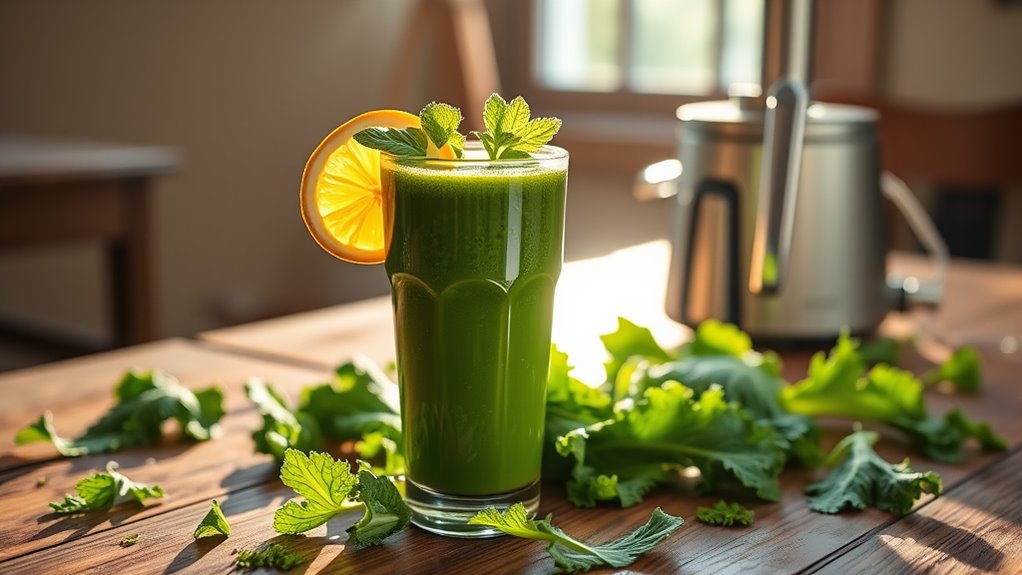 kale juice dietary integration tips