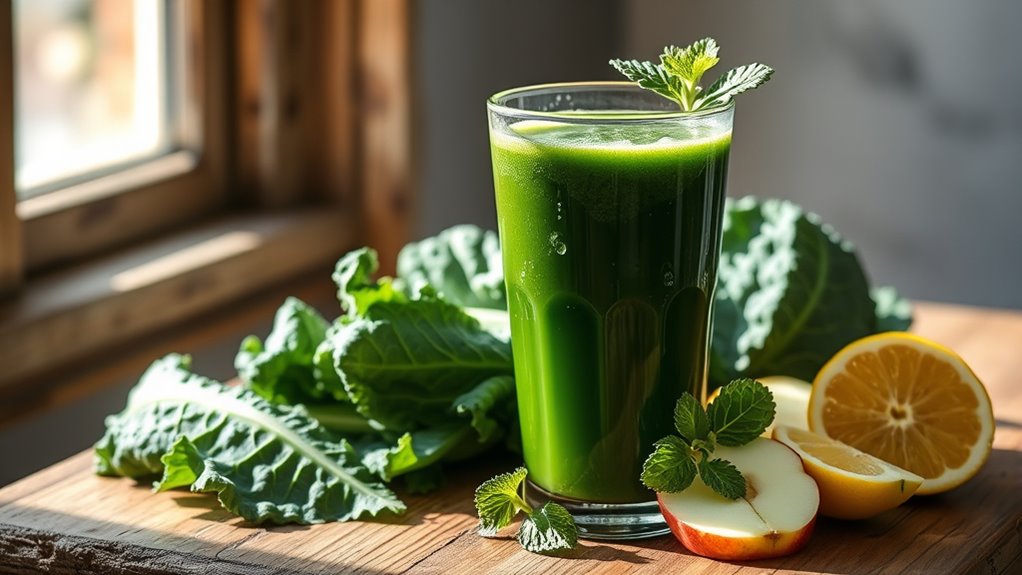 kale juice health advantages