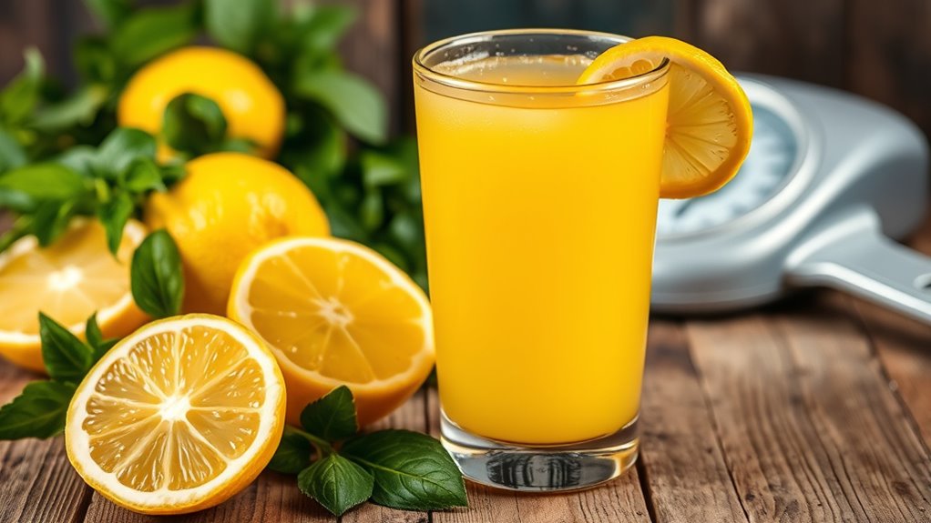 lemon juice aids weight loss