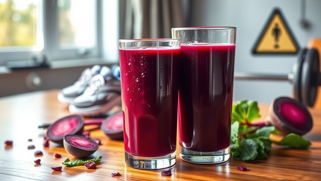 managing beet juice effects