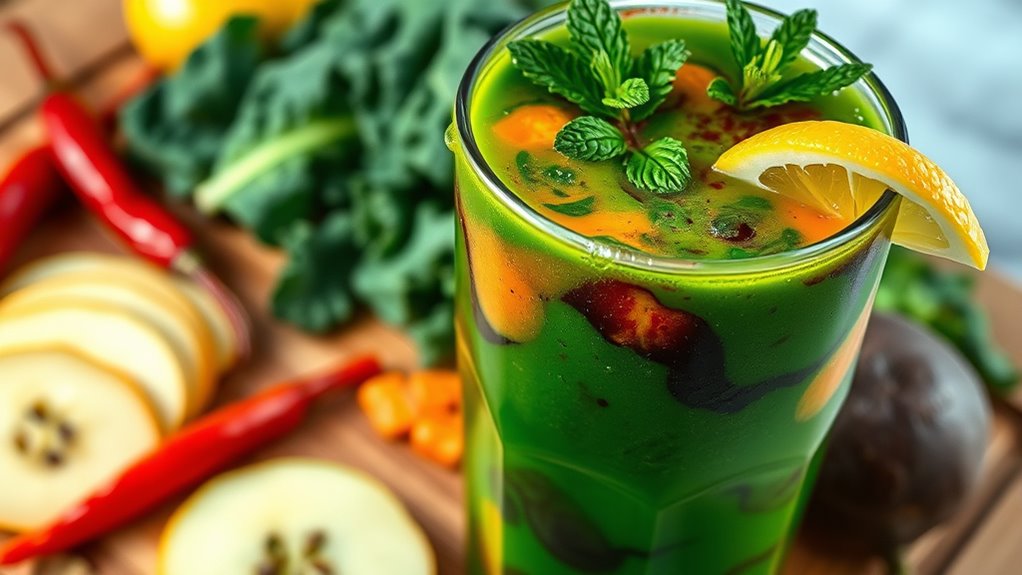 metabolism boosting juice ingredients