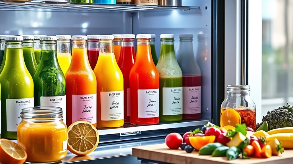 proper juice storage tips