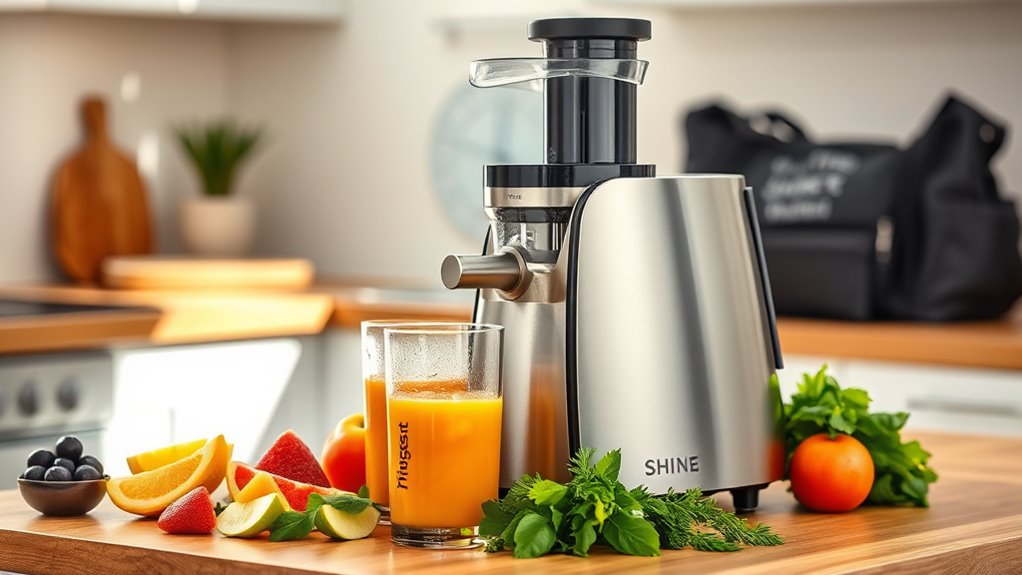 shine tribest sjv 107 juicer