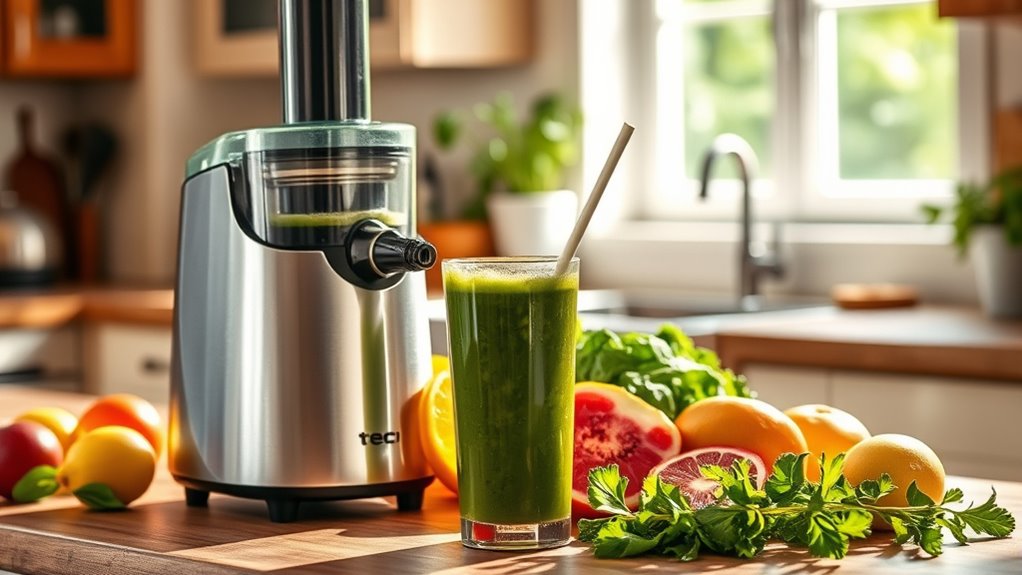 slow masticating juicer technology