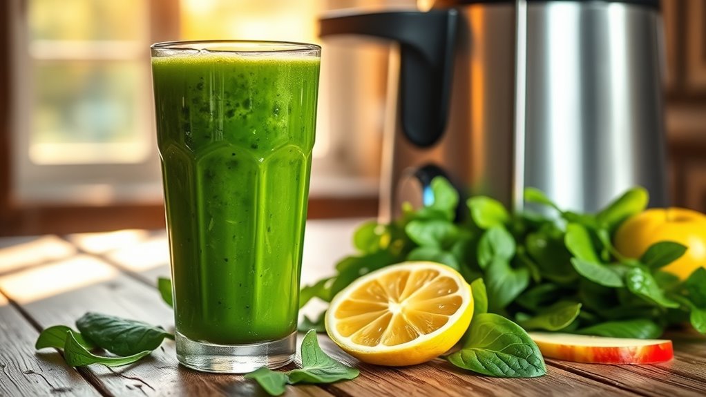 spinach juice recipe ideas