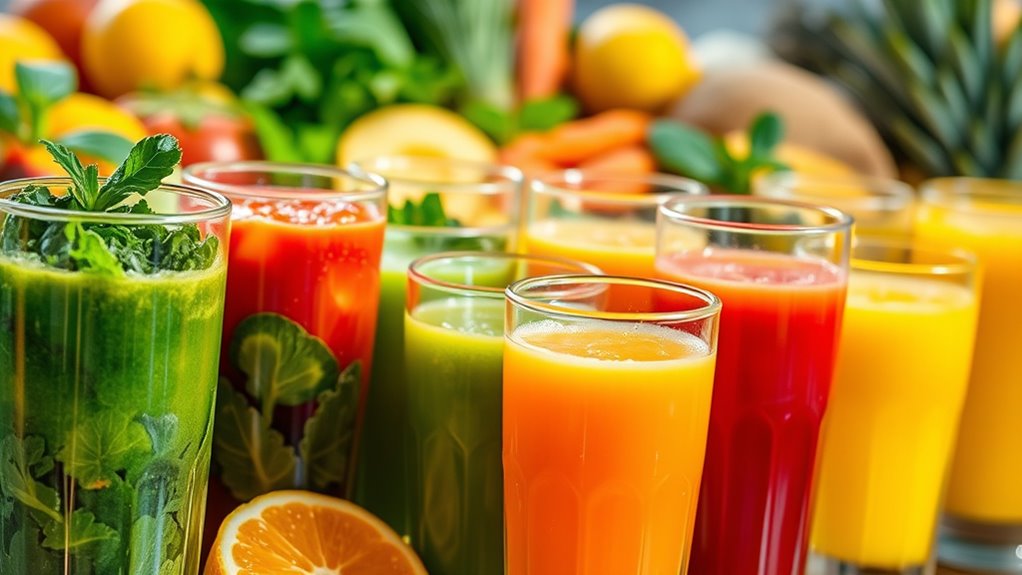 sugar content in juices