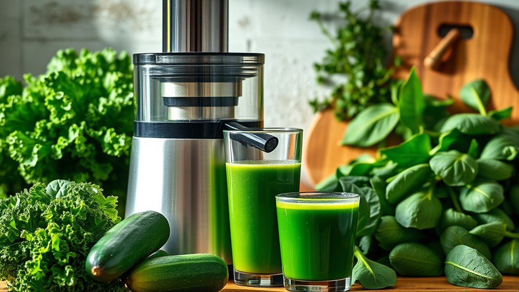 top organic green juicer