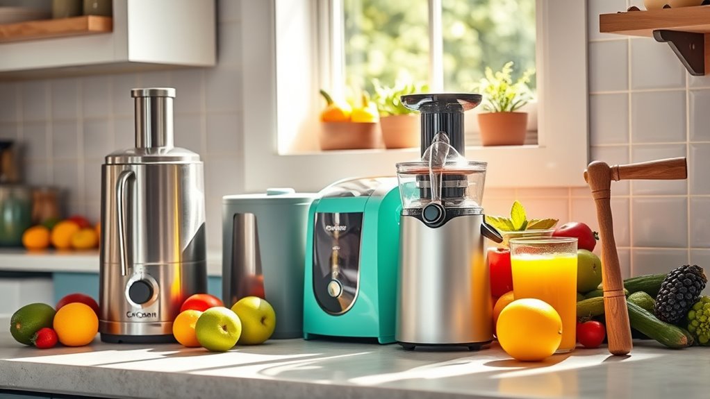 types of juicers explained