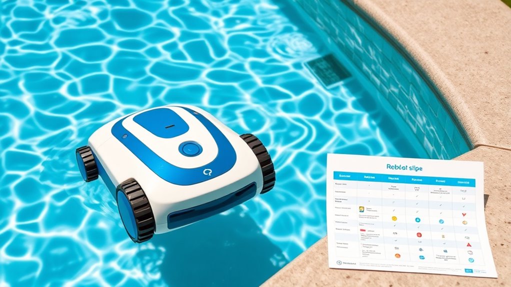 pool cleaner selection criteria