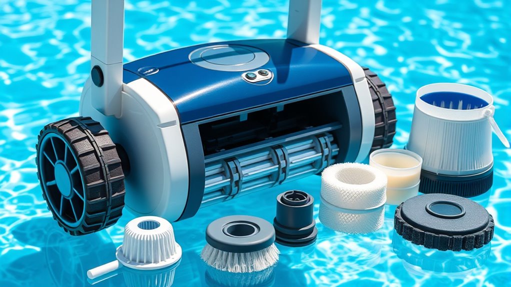top pool cleaner replacement parts