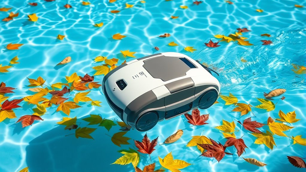 top robotic leaf pool cleaners