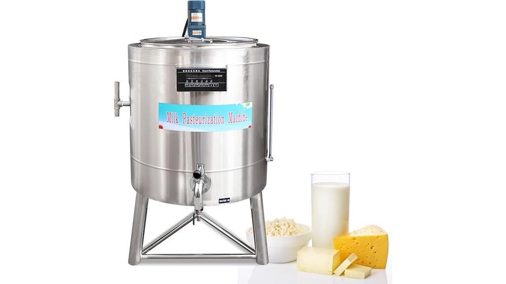 150l dairy milk pasteurizer