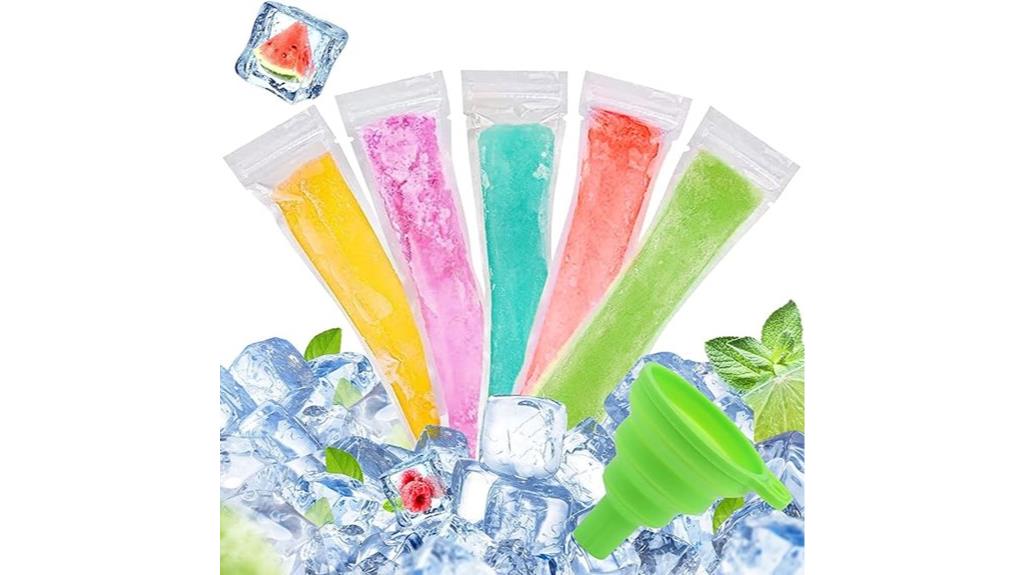 160 pack ice pop bags
