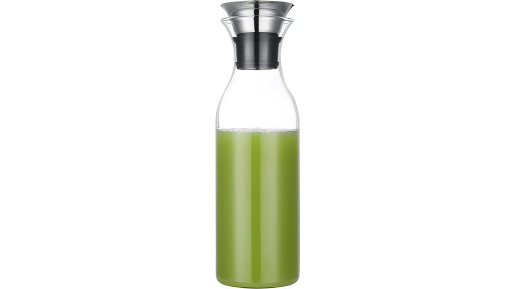 50 oz borosilicate glass carafe