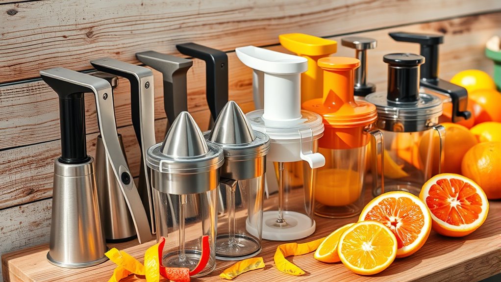 affordable efficient manual juicers