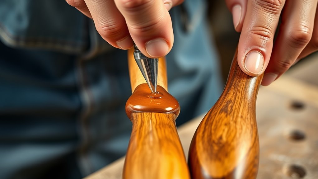 apply even coats carefully