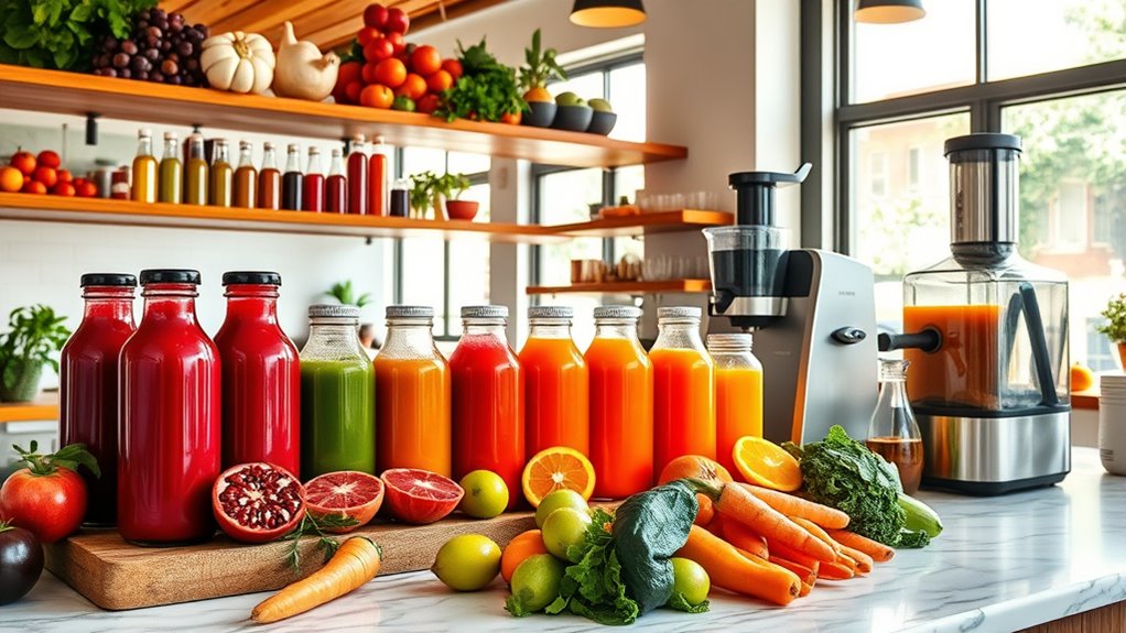 artisan flavorful healthy juices
