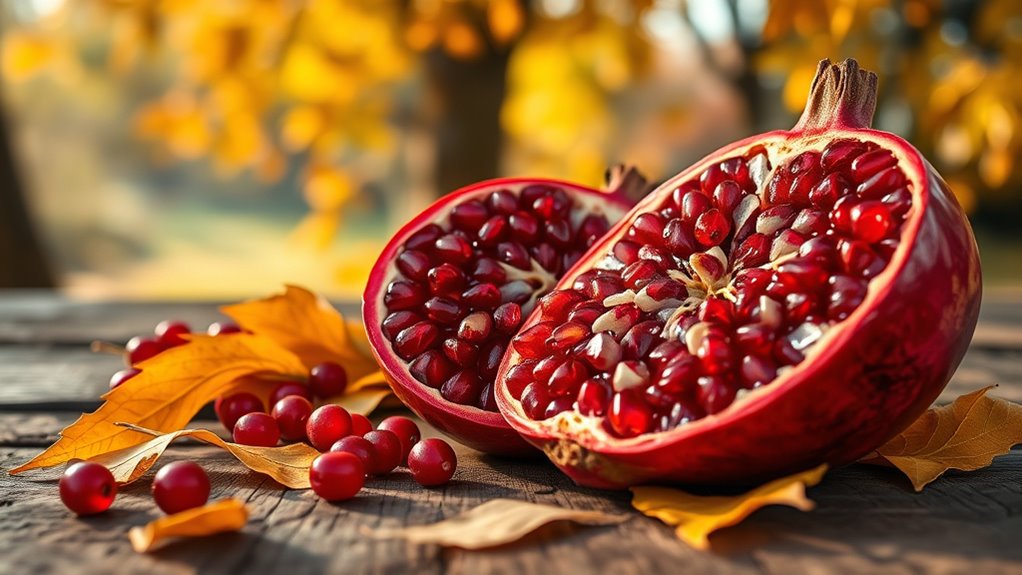 autumn pomegranate celebration begins