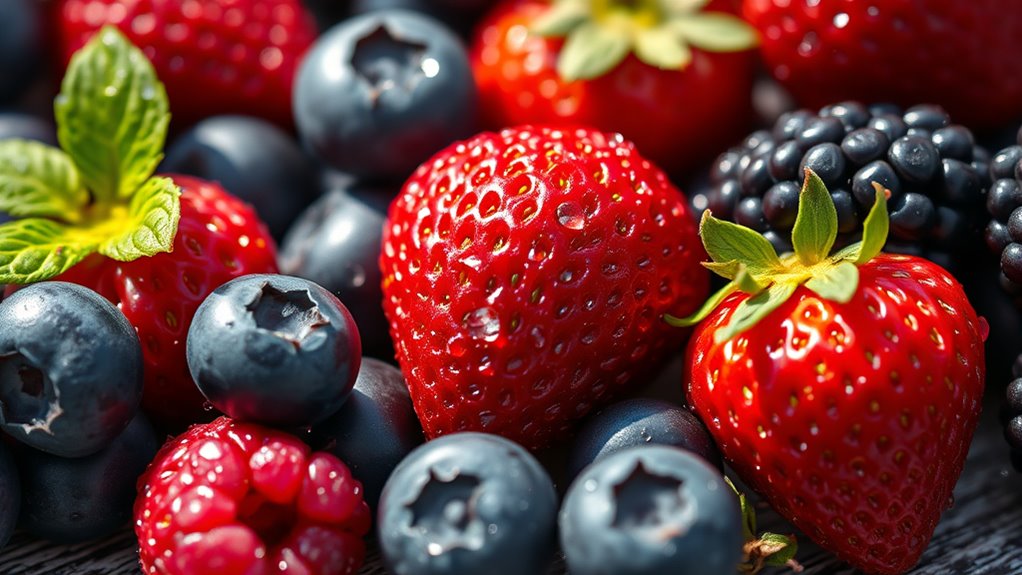 berry antioxidants combat aging