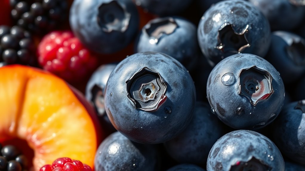blueberries antioxidants and sweetness