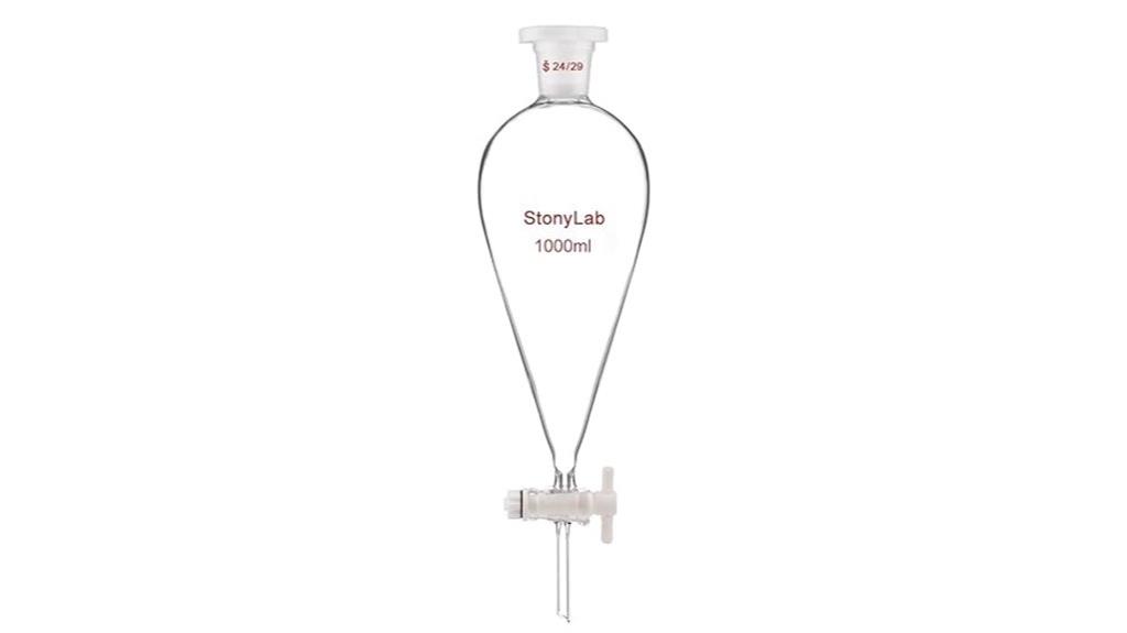 borosilicate separatory funnel