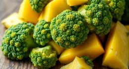 broccoli and pineapple blend