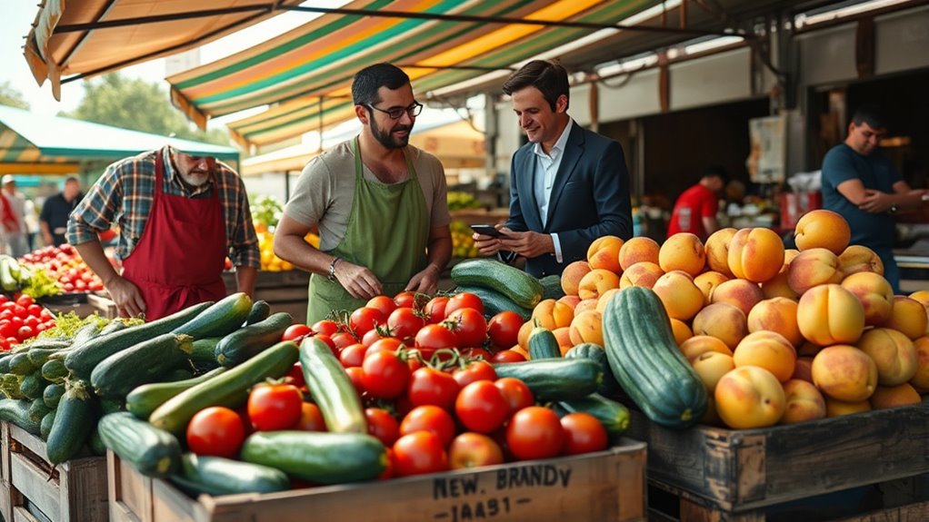 build trust with farmers