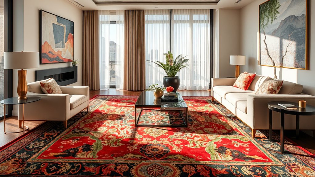 choosing the perfect artist rug