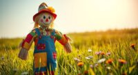 colorful farmyard art