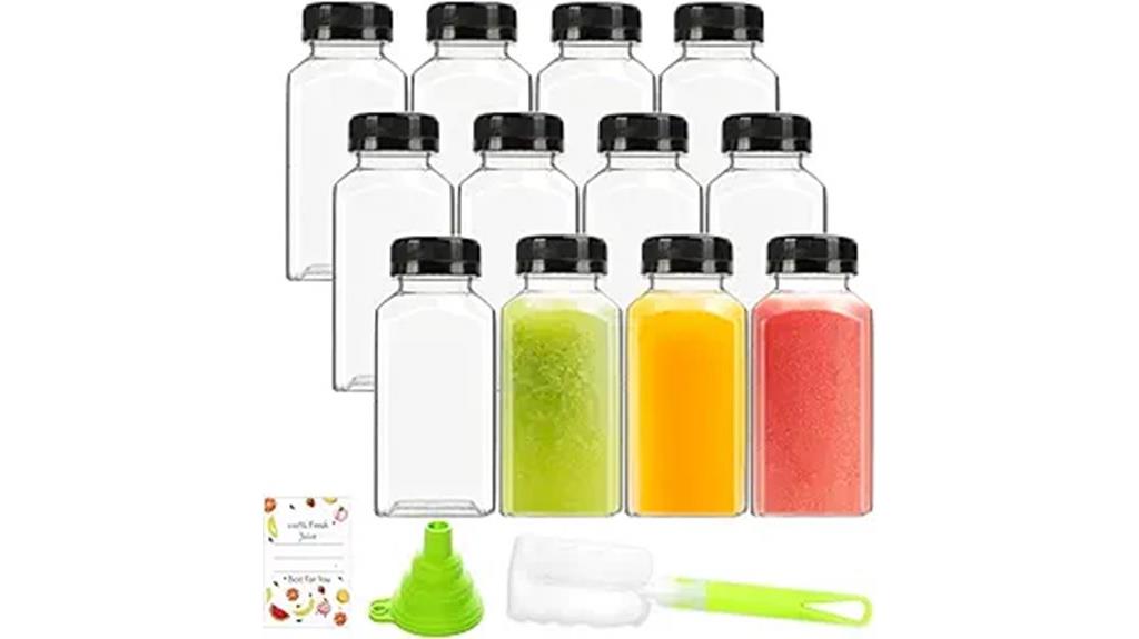 complete juice bottle set