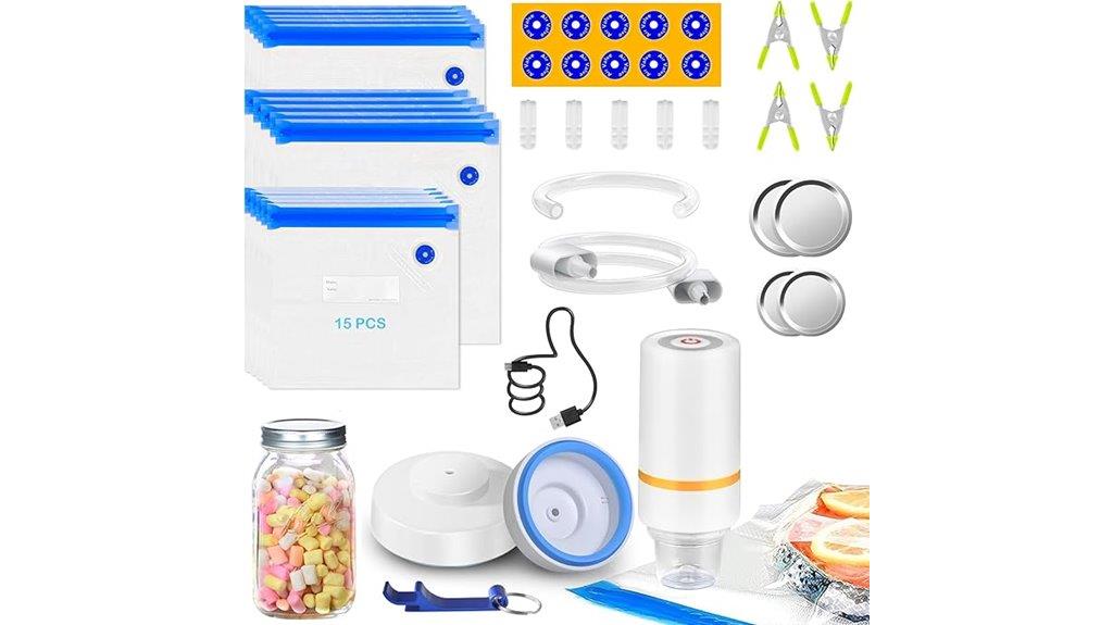 complete vacuum sealer set