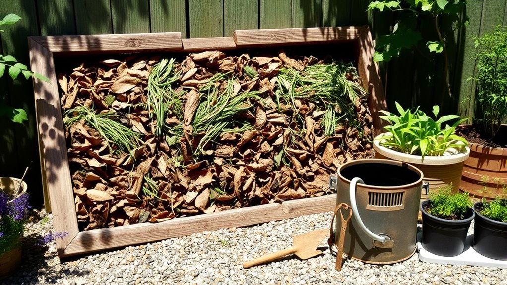 create efficient composting system