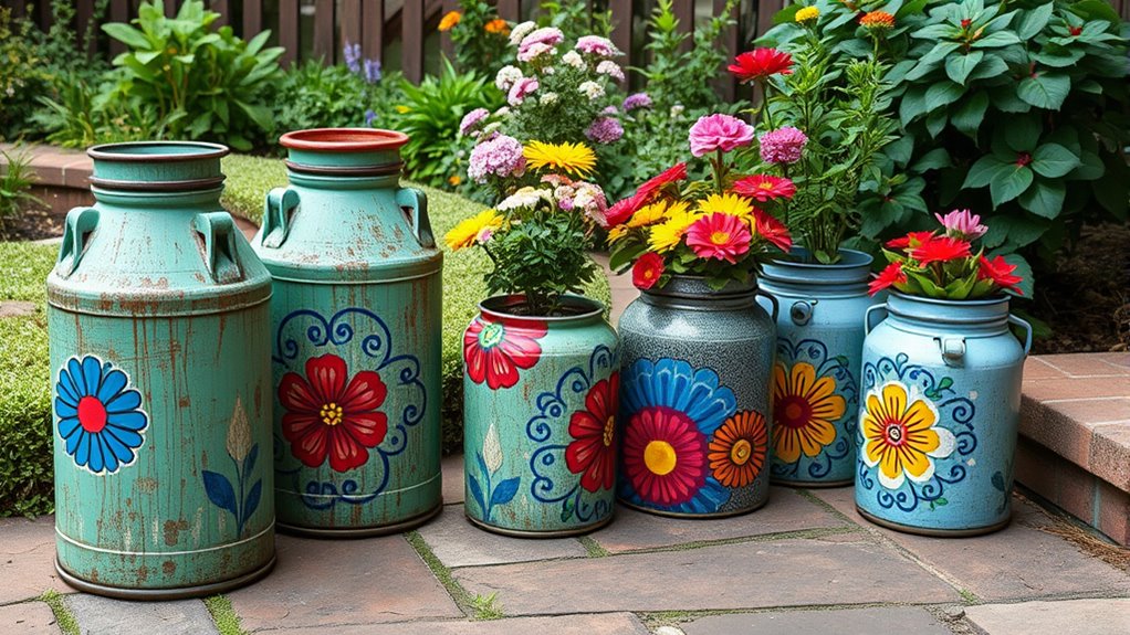 creative balanced patio decor