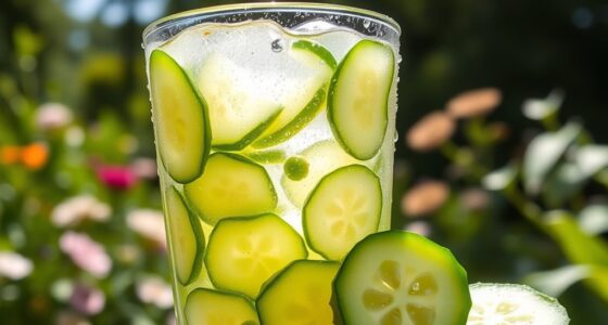 cucumber juice hydrates well