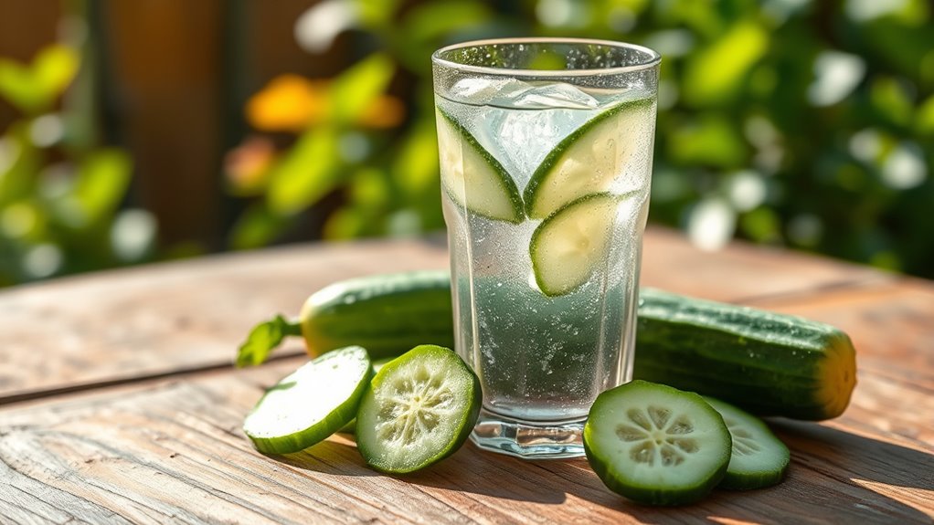 cucumber juice rehydrates quickly