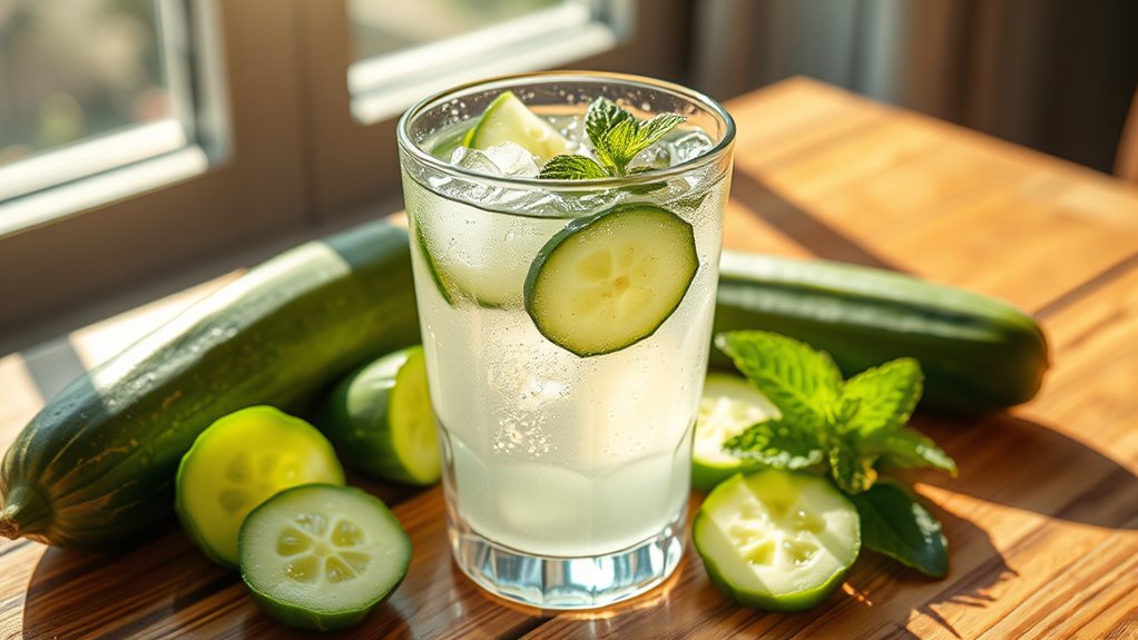 cucumber juice summer recipes
