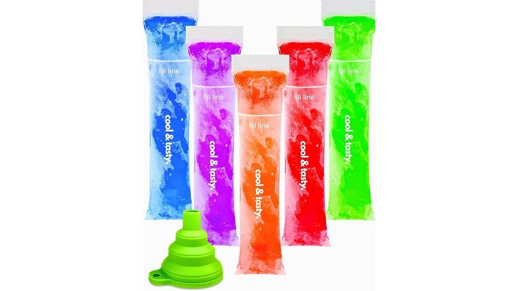 disposable popsicle mold bags