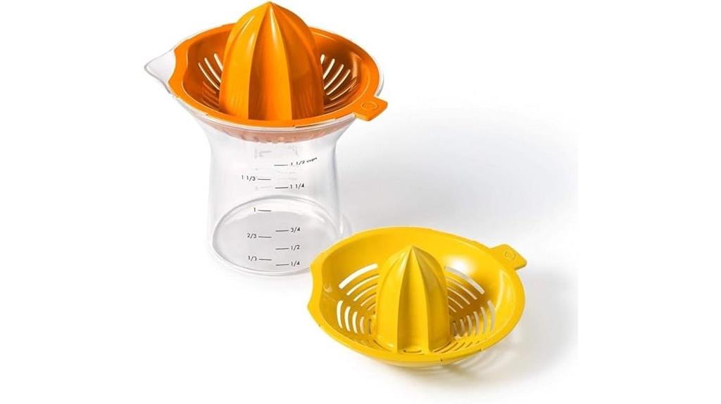 dual purpose citrus juicer