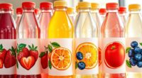 durable waterproof juice labels