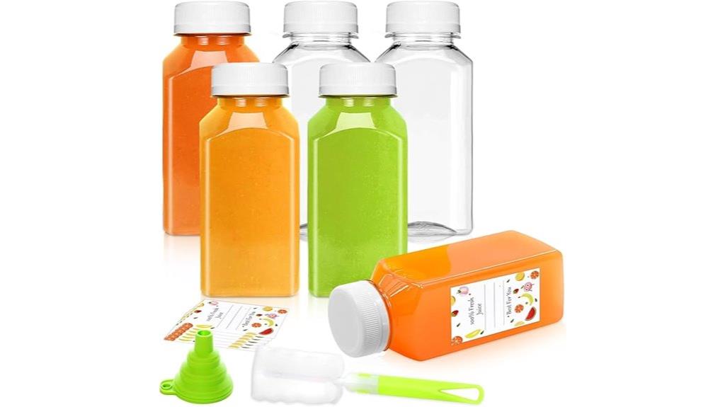 eight ounce bpa free bottles