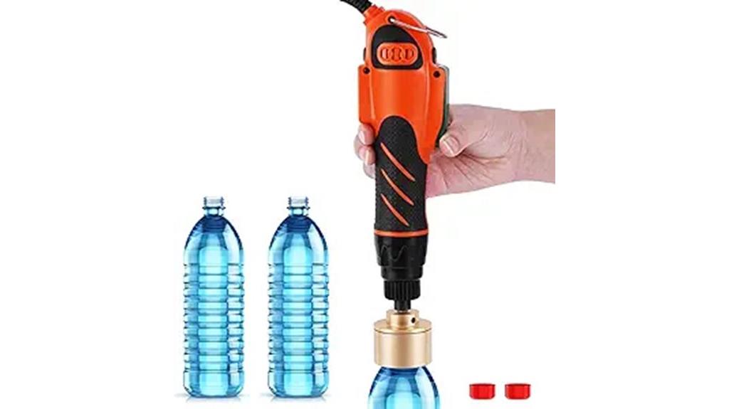 electric plastic bottle capper