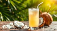electrolyte boost with coconut