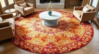 elegant 8 foot silk rugs