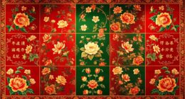 elegant chinese floral carpets