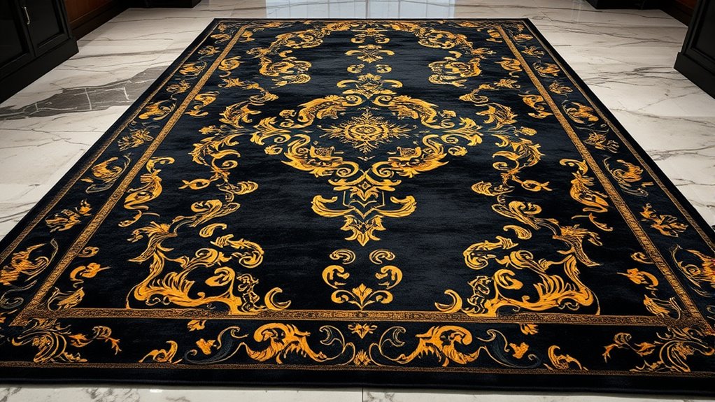 elegant durable silk rugs