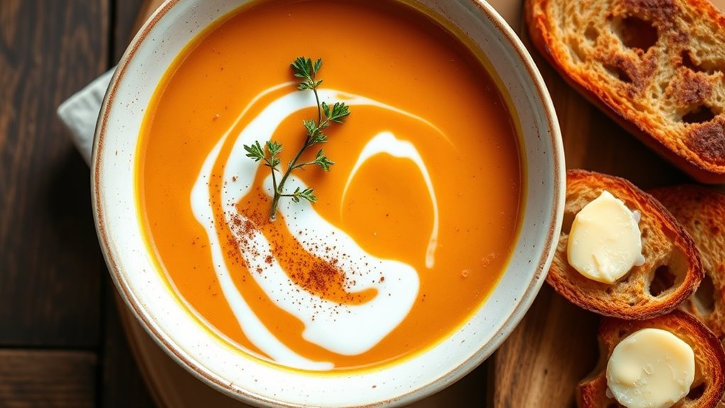 elegant flavorful cozy presentation