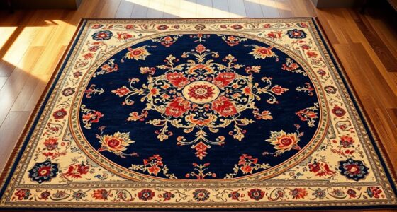 elegant traditional silk rugs