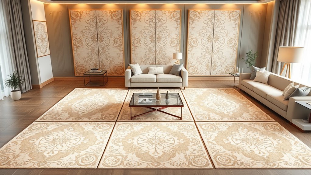 elegant washable silk rugs